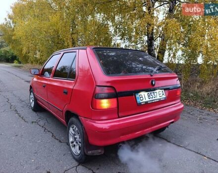 Красный Шкода Фелиция, объемом двигателя 1.29 л и пробегом 220 тыс. км за 1950 $, фото 12 на Automoto.ua