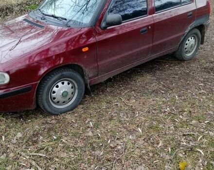 Червоний Шкода Феліція, об'ємом двигуна 1.3 л та пробігом 280 тис. км за 1750 $, фото 1 на Automoto.ua