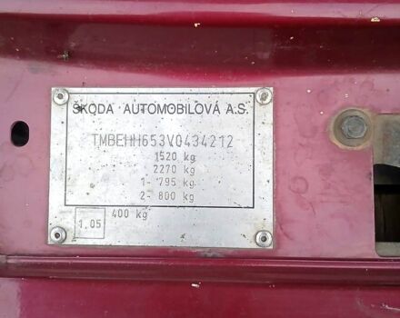 Красный Шкода Фелиция, объемом двигателя 1.9 л и пробегом 357 тыс. км за 1800 $, фото 4 на Automoto.ua