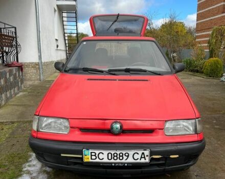 Красный Шкода Фелиция, объемом двигателя 1.3 л и пробегом 424 тыс. км за 1200 $, фото 1 на Automoto.ua