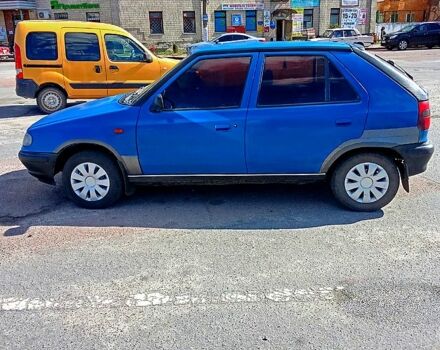 Синий Шкода Фелиция, объемом двигателя 1.3 л и пробегом 300 тыс. км за 860 $, фото 2 на Automoto.ua