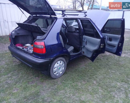 Синий Шкода Фелиция, объемом двигателя 1.3 л и пробегом 230 тыс. км за 1800 $, фото 7 на Automoto.ua