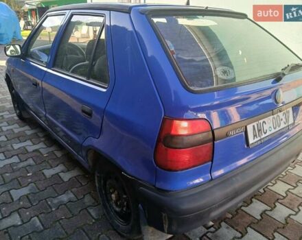 Синій Шкода Феліція, об'ємом двигуна 0 л та пробігом 183 тис. км за 600 $, фото 1 на Automoto.ua