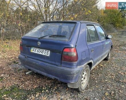 Синий Шкода Фелиция, объемом двигателя 1.3 л и пробегом 286 тыс. км за 550 $, фото 2 на Automoto.ua