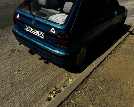 Синий Шкода Фелиция, объемом двигателя 1.6 л и пробегом 190 тыс. км за 1100 $, фото 1 на Automoto.ua