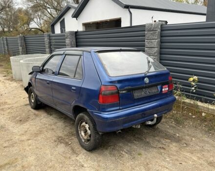 Синий Шкода Фелиция, объемом двигателя 1.3 л и пробегом 120 тыс. км за 400 $, фото 1 на Automoto.ua