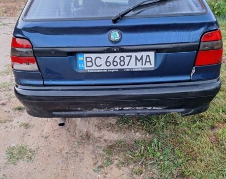 Синій Шкода Феліція, об'ємом двигуна 1.3 л та пробігом 309 тис. км за 1000 $, фото 3 на Automoto.ua