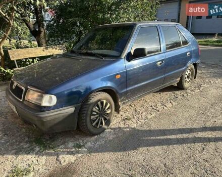Синий Шкода Фелиция, объемом двигателя 1.29 л и пробегом 400 тыс. км за 1500 $, фото 1 на Automoto.ua
