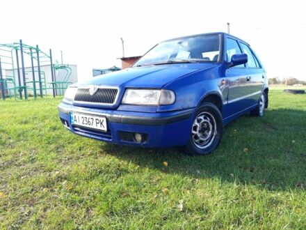 Синий Шкода Фелиция, объемом двигателя 1.3 л и пробегом 216 тыс. км за 900 $, фото 1 на Automoto.ua