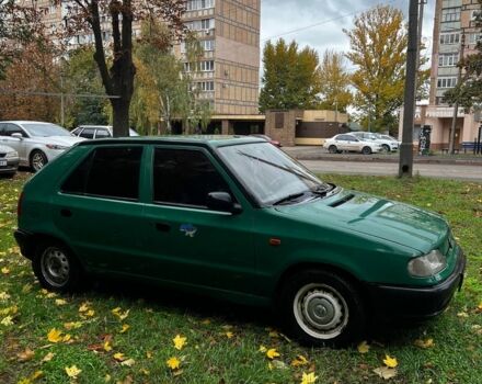 Зелений Шкода Феліція, об'ємом двигуна 1.3 л та пробігом 195 тис. км за 1600 $, фото 1 на Automoto.ua