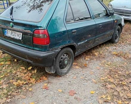 Зеленый Шкода Фелиция, объемом двигателя 1.3 л и пробегом 193 тыс. км за 750 $, фото 1 на Automoto.ua