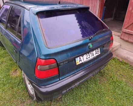 Зеленый Шкода Фелиция, объемом двигателя 1.3 л и пробегом 200 тыс. км за 1500 $, фото 7 на Automoto.ua