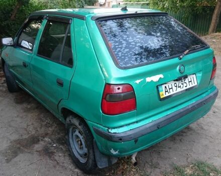 Зеленый Шкода Фелиция, объемом двигателя 1.3 л и пробегом 250 тыс. км за 1100 $, фото 2 на Automoto.ua