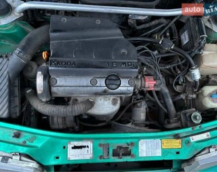 Зелений Шкода Феліція, об'ємом двигуна 1.6 л та пробігом 297 тис. км за 2200 $, фото 3 на Automoto.ua