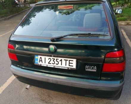 Шкода Фелиция 1999 в Киеве на Automoto.ua Зеленый Шкода Фелиция, объемом двигателя 1.3 л и пробегом 115 тыс. км за 2300 $, фото 1 на Automoto.ua