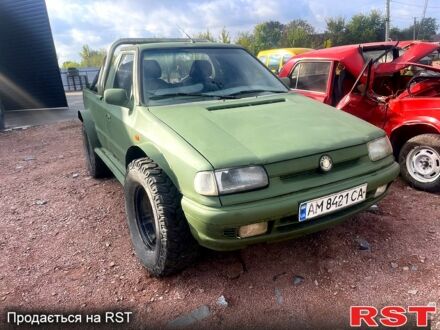 Зеленый Шкода Фелиция, объемом двигателя 1.3 л и пробегом 245 тыс. км за 1600 $, фото 1 на Automoto.ua