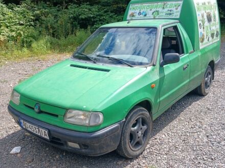 Зеленый Шкода Фелиция, объемом двигателя 1.3 л и пробегом 380 тыс. км за 1550 $, фото 1 на Automoto.ua