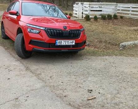 Красный Шкода KAMIQ, объемом двигателя 1.6 л и пробегом 53 тыс. км за 16100 $, фото 1 на Automoto.ua