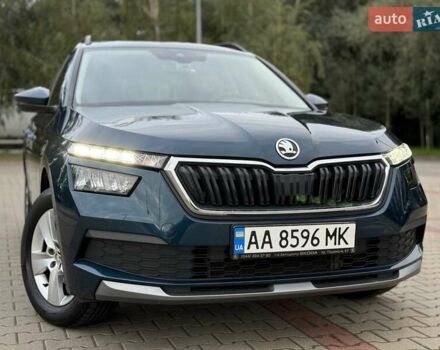 Синій Шкода KAMIQ, об'ємом двигуна 1.6 л та пробігом 56 тис. км за 20800 $, фото 1 на Automoto.ua