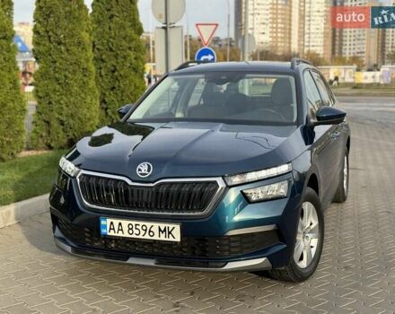 Синий Шкода KAMIQ, объемом двигателя 1.6 л и пробегом 56 тыс. км за 19500 $, фото 2 на Automoto.ua