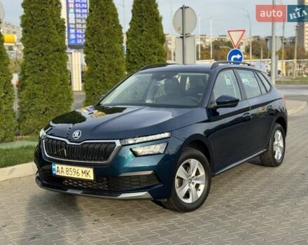 Синий Шкода KAMIQ, объемом двигателя 1.6 л и пробегом 56 тыс. км за 19500 $, фото 1 на Automoto.ua