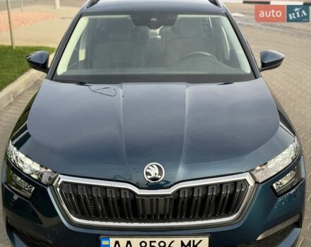 Синий Шкода KAMIQ, объемом двигателя 1.6 л и пробегом 56 тыс. км за 19500 $, фото 12 на Automoto.ua