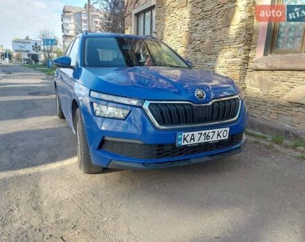 Синий Шкода KAMIQ, объемом двигателя 1.6 л и пробегом 80 тыс. км за 13888 $, фото 1 на Automoto.ua