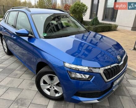 Синий Шкода KAMIQ, объемом двигателя 1.6 л и пробегом 26 тыс. км за 21500 $, фото 1 на Automoto.ua