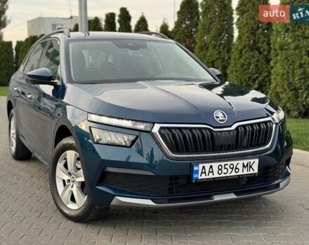 Синий Шкода KAMIQ, объемом двигателя 1.6 л и пробегом 56 тыс. км за 19500 $, фото 1 на Automoto.ua