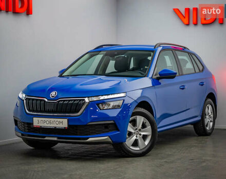 Синий Шкода KAMIQ, объемом двигателя 1.6 л и пробегом 24 тыс. км за 17981 $, фото 1 на Automoto.ua