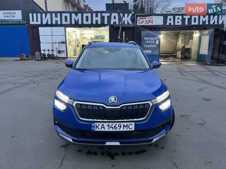 Шкода KAMIQ 2021 у Києві на Automoto.ua Синій Шкода KAMIQ, об'ємом двигуна 1.6 л та пробігом 19 тис. км за 21300 $, фото 1 на Automoto.ua