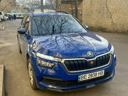 Синий Шкода KAMIQ, объемом двигателя 1.6 л и пробегом 108 тыс. км за 15200 $, фото 1 на Automoto.ua