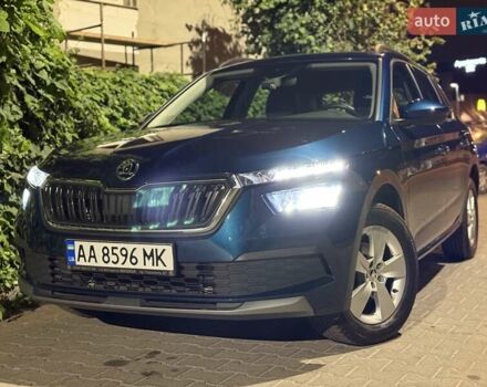 Синий Шкода KAMIQ, объемом двигателя 1.6 л и пробегом 56 тыс. км за 19900 $, фото 1 на Automoto.ua