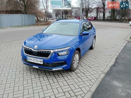 Шкода KAMIQ 2021 у Житомирі на Automoto.ua Синій Шкода KAMIQ, об'ємом двигуна 1.6 л та пробігом 54 тис. км за 14300 $, фото 1 на Automoto.ua