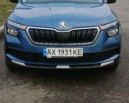 Синий Шкода KAMIQ, объемом двигателя 1.6 л и пробегом 52 тыс. км за 19600 $, фото 1 на Automoto.ua