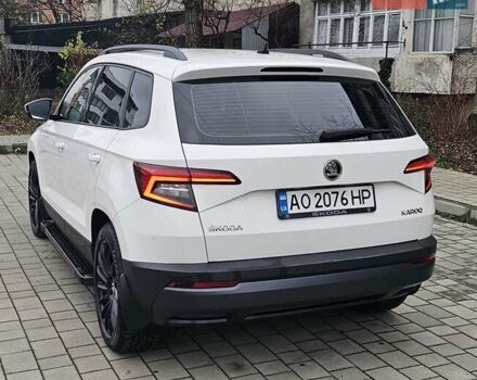 Белый Шкода Karoq, объемом двигателя 1.5 л и пробегом 145 тыс. км за 20000 $, фото 1 на Automoto.ua