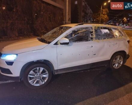 Белый Шкода Karoq, объемом двигателя 1.5 л и пробегом 189 тыс. км за 9999 $, фото 6 на Automoto.ua