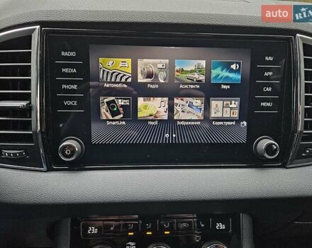 Білий Шкода Karoq, об'ємом двигуна 1.97 л та пробігом 85 тис. км за 27890 $, фото 46 на Automoto.ua