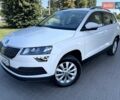 Белый Шкода Karoq, объемом двигателя 1.97 л и пробегом 77 тыс. км за 21999 $, фото 1 на Automoto.ua