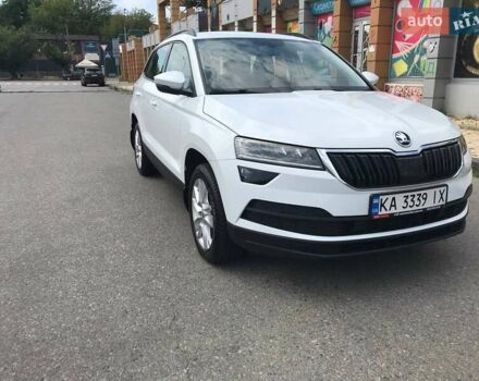 Белый Шкода Karoq, объемом двигателя 1.4 л и пробегом 108 тыс. км за 23980 $, фото 1 на Automoto.ua