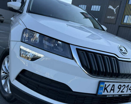Белый Шкода Karoq, объемом двигателя 2 л и пробегом 78 тыс. км за 22000 $, фото 1 на Automoto.ua