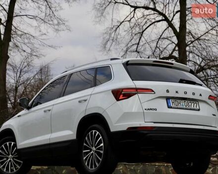 Білий Шкода Karoq, об'ємом двигуна 2 л та пробігом 88 тис. км за 29800 $, фото 18 на Automoto.ua