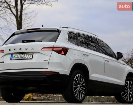 Білий Шкода Karoq, об'ємом двигуна 2 л та пробігом 88 тис. км за 29800 $, фото 15 на Automoto.ua