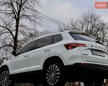 Білий Шкода Karoq, об'ємом двигуна 2 л та пробігом 88 тис. км за 29800 $, фото 46 на Automoto.ua