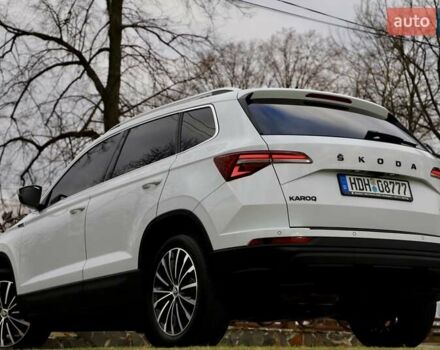 Білий Шкода Karoq, об'ємом двигуна 2 л та пробігом 88 тис. км за 29800 $, фото 47 на Automoto.ua