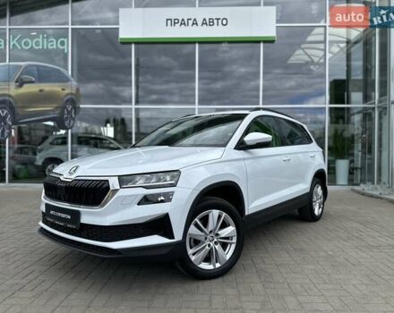 Белый Шкода Karoq, объемом двигателя 1.4 л и пробегом 55 тыс. км за 25500 $, фото 1 на Automoto.ua