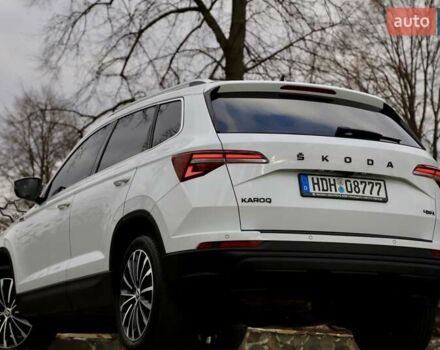 Білий Шкода Karoq, об'ємом двигуна 2 л та пробігом 88 тис. км за 29800 $, фото 48 на Automoto.ua