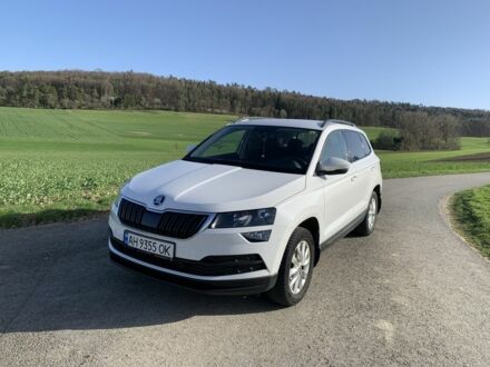 Білий Шкода Karoq, об'ємом двигуна 1.4 л та пробігом 60 тис. км за 21500 $, фото 1 на Automoto.ua