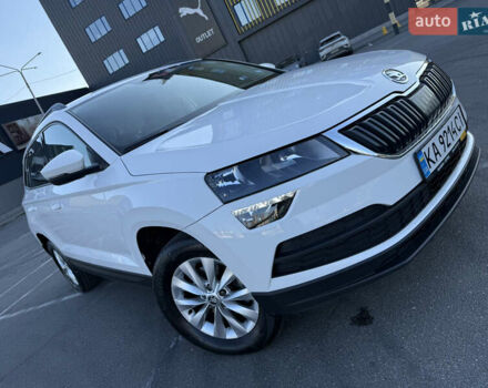 Белый Шкода Karoq, объемом двигателя 2 л и пробегом 78 тыс. км за 22000 $, фото 1 на Automoto.ua