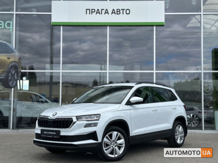 Шкода Karoq 2022 в Киеве на Automoto.ua Белый Шкода Karoq, объемом двигателя 1.4 л и пробегом 55 тыс. км за 25500 $, фото 1 на Automoto.ua